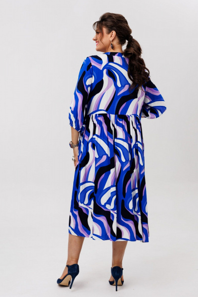 Платье Anelli 1454 ультрамарин - фото 10