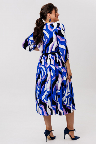 Платье Anelli 1454 ультрамарин - фото 8