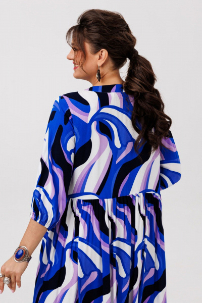 Платье Anelli 1454 ультрамарин - фото 6