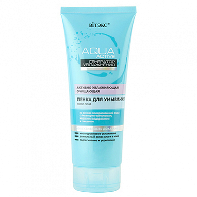 Пенка для умывания Belita Аква актив-Пенка для умывания - фото 1
