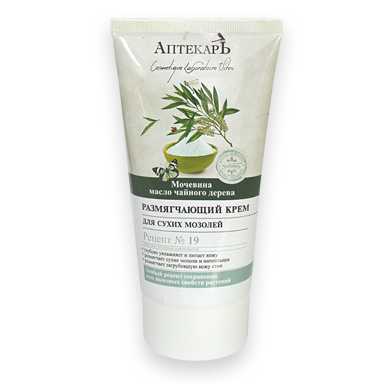 Крем для ног Belita Аптекарь-№19А Крем для ног против сухих мозолей,.без коробки Н - фото 1