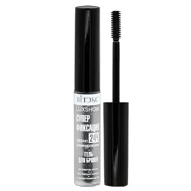 Гель для бровей Belita Гель д/бровей СУПЕРФИКСАЦИЯ 24Ч ЭФФ. ЛАМИНИРОВАНИЯ, силик. щеточка - фото 1