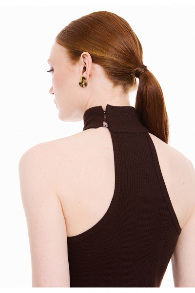 Платье DEVITA 1037 шоколад - фото 4