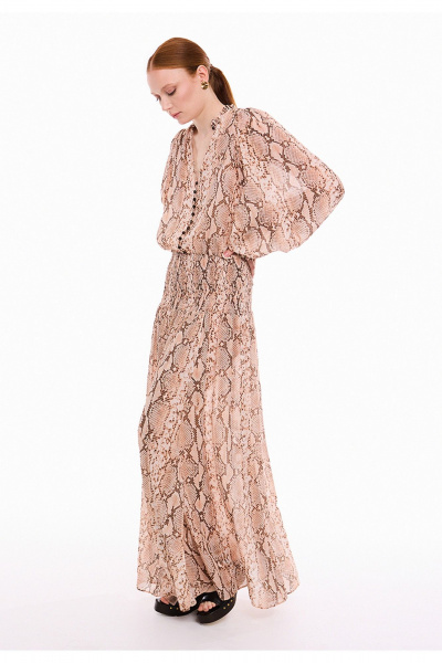 Платье DEVITA 1041 бежевый - фото 7