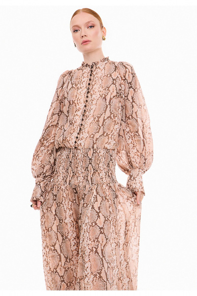 Платье DEVITA 1041 бежевый - фото 6