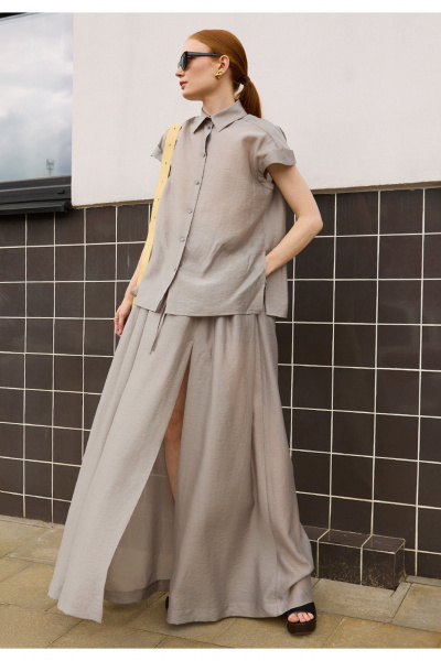 Юбка DEVITA 2024 серый - фото 7