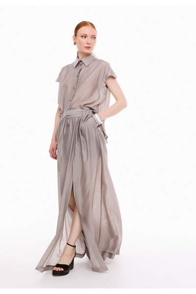 Юбка DEVITA 2024 серый - фото 2