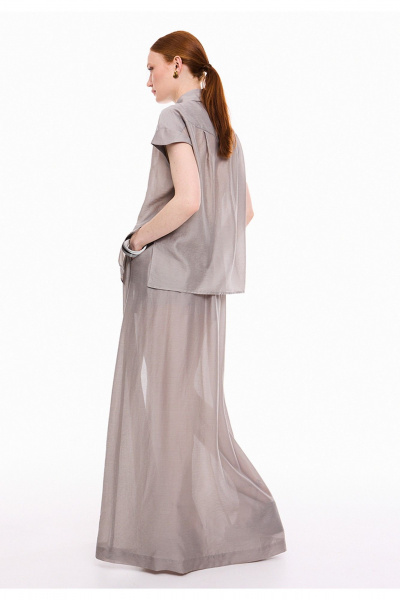 Блуза DEVITA 6045 серый - фото 5