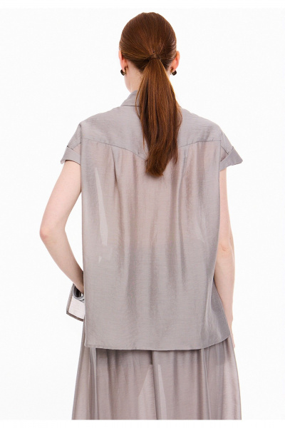 Блуза DEVITA 6045 серый - фото 3