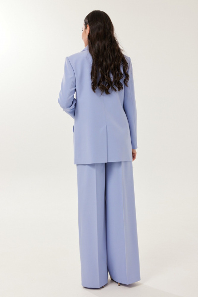 Брюки, жакет, жилет Твой имидж 2159 голубой - фото 6