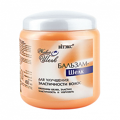 Бальзам-ополаскиватель Belita Живой шелк/Бальзам-шелк д/улучш. эластичн. волос - фото 1
