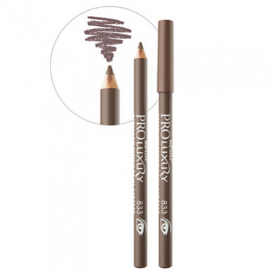 Карандаш для глаз Belita КАРАНДАШ-ТАТУАЖ KAJAL д/глаз 833 (серо-коричневый) "PROLUXURY" - Стр.в - фото 1