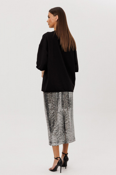 Футболка Ларс Стиль 1123 черный - фото 4