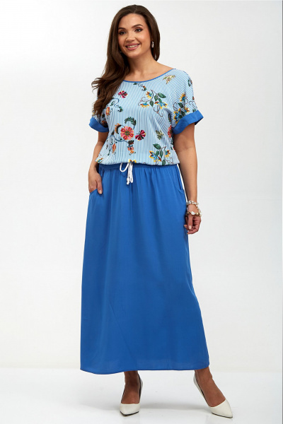 Платье Таир-Гранд 6533 полоска - фото 1