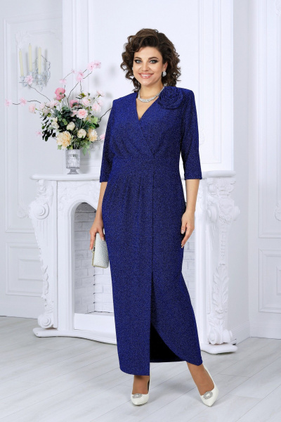 Платье Ninele 7500 василек - фото 1