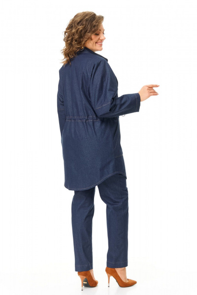 Брюки, жакет VI ORO VR-1200 джинс - фото 15