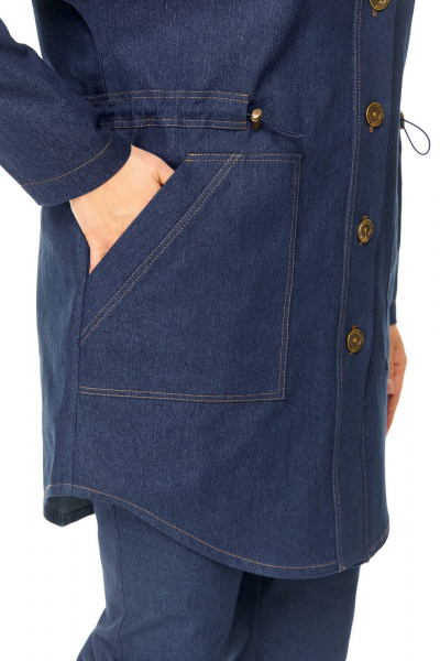 Брюки, жакет VI ORO VR-1200 джинс - фото 14