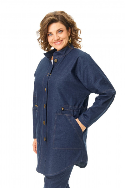 Брюки, жакет VI ORO VR-1200 джинс - фото 13