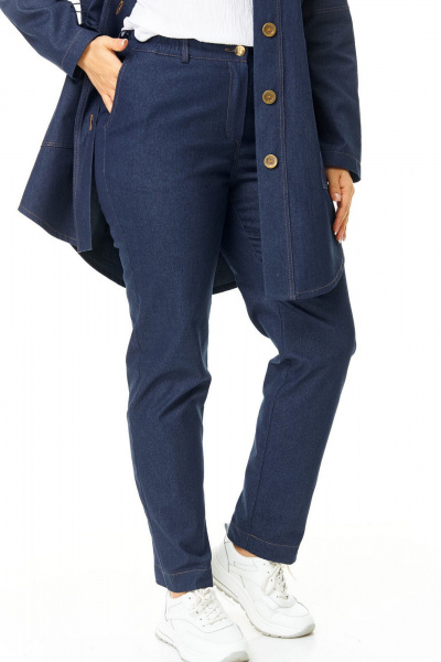 Брюки, жакет VI ORO VR-1200 джинс - фото 9