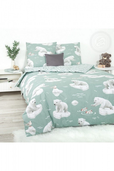 Наволочка, пододеяльник, простыня АРТПОСТЕЛЬ 912 снежок - фото 1