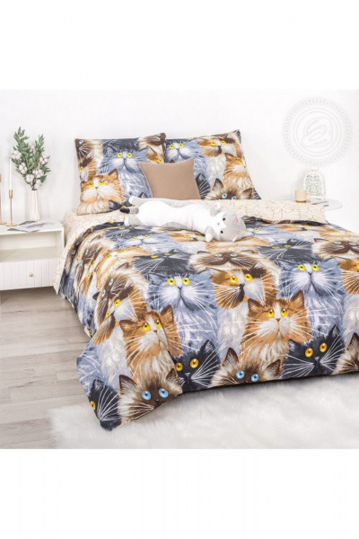 Наволочка, пододеяльник, простыня АРТПОСТЕЛЬ 504 муррито - фото 1