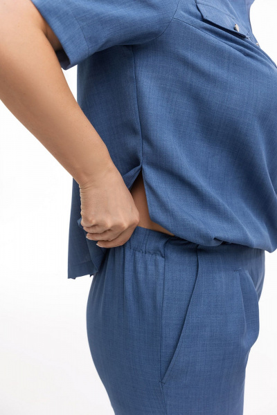 Комбинезон ASV 2040 серо-синий - фото 5