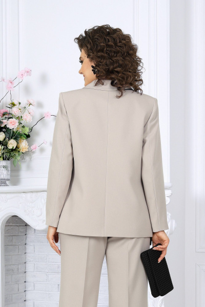 Брюки, жакет Ninele 6076 бежевый - фото 8