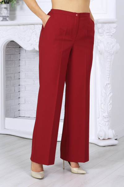 Брюки, жакет Ninele 6076 бордо - фото 9