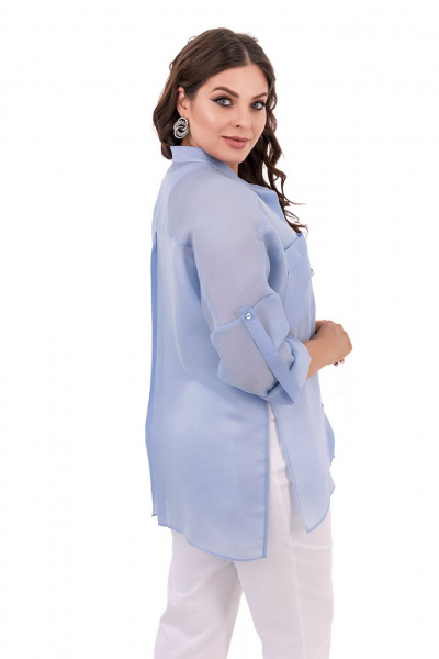 Туника ASV 2817 голубой - фото 4