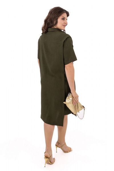 Платье ASV 2814 хаки - фото 2