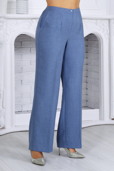 Блуза, брюки, джемпер Ninele 6075 небесный - фото 7