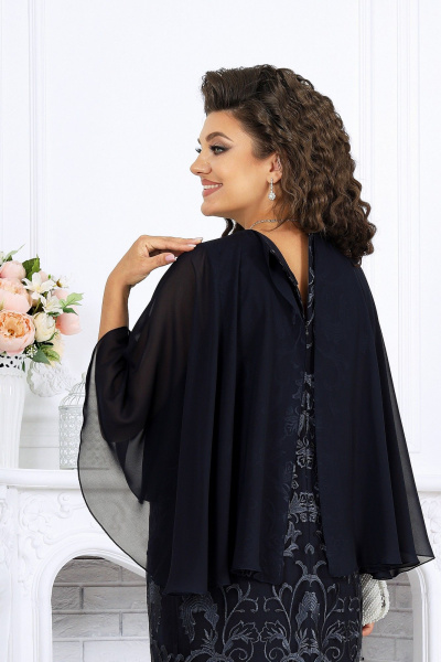 Платье Ninele 6062 синий - фото 8