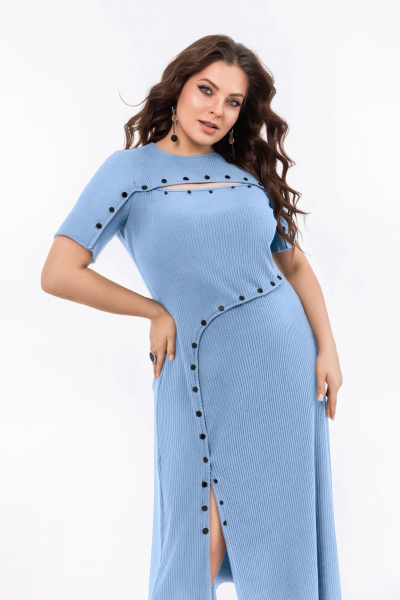 Платье ASV 2796 голубой - фото 3