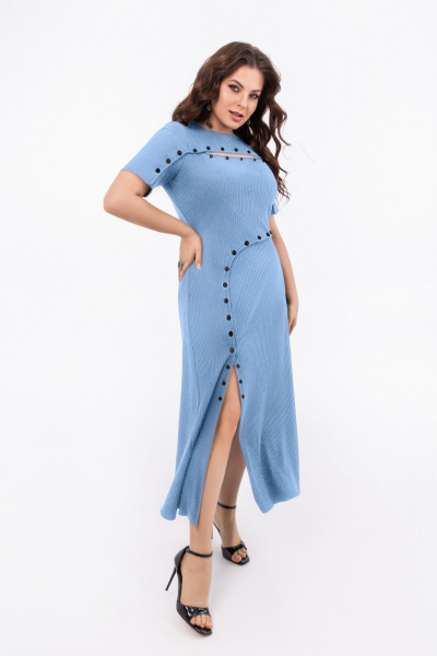 Платье ASV 2796 голубой - фото 1