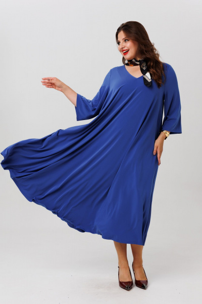 Платье Anastasia 1219.1 синий - фото 10