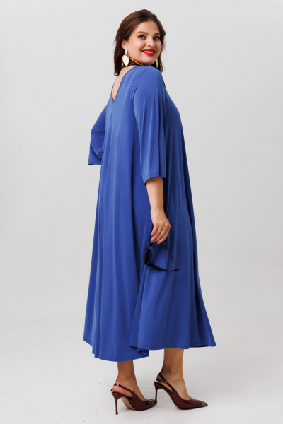 Платье Anastasia 1219.1 синий - фото 2