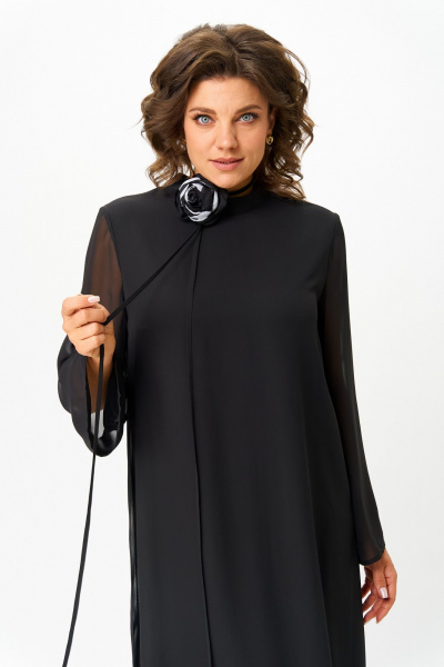 Платье Svetlana-Style 2129 черный - фото 5