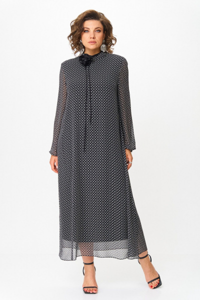 Платье Svetlana-Style 2129 черный_зигзаг - фото 5