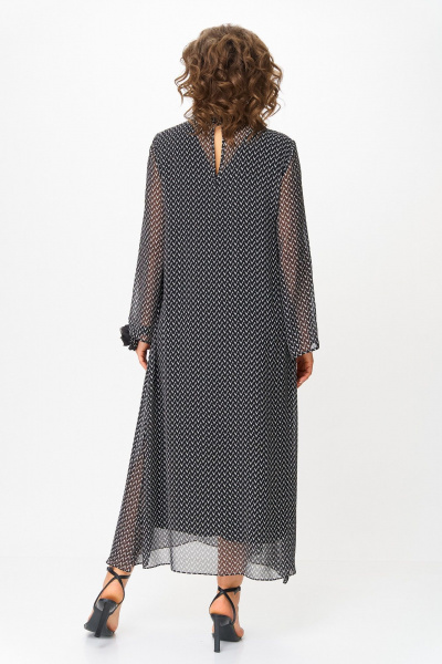 Платье Svetlana-Style 2129 черный_зигзаг - фото 6