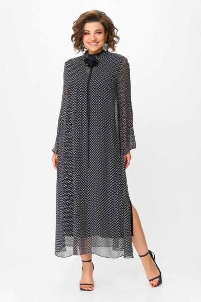 Платье Svetlana-Style 2129 черный_зигзаг - фото 2