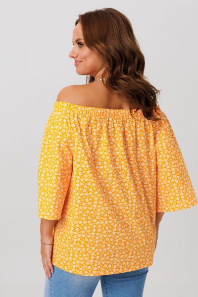 Блуза Anastasia 1251 оранжевый - фото 8