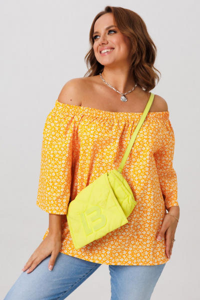 Блуза Anastasia 1251 оранжевый - фото 6
