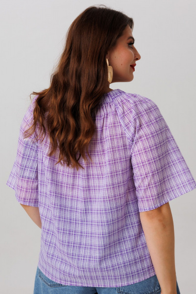 Блуза Anastasia 1252.1 лаванда - фото 11