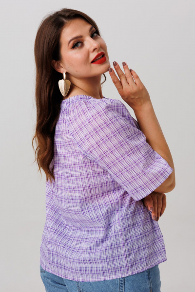 Блуза Anastasia 1252.1 лаванда - фото 2
