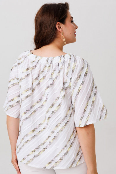 Блуза Anastasia 1253 белый - фото 2