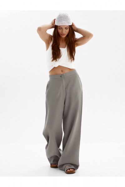 Брюки SHLOMO 2-10 серый - фото 8