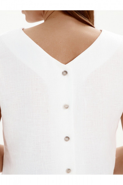 Блуза SHLOMO 3-4 белый - фото 8