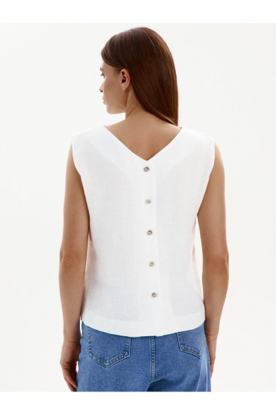 Блуза SHLOMO 3-4 белый - фото 7