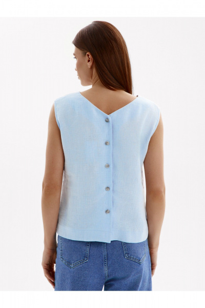 Блуза SHLOMO 3-4 голубой - фото 11