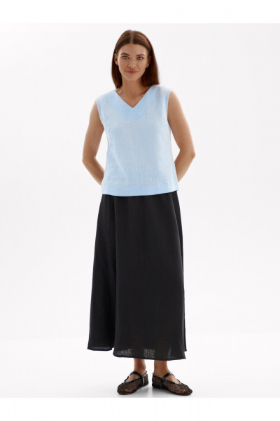 Блуза SHLOMO 3-4 голубой - фото 5